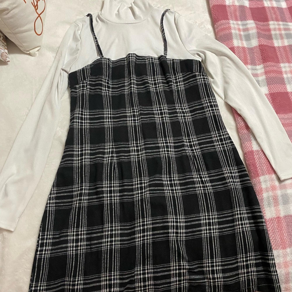 Juniors two in one dress